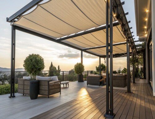 Tensile Wall Mount Canopy